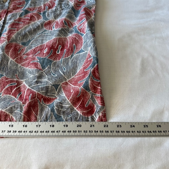 Cooke Street Honolulu Men's Vintage Short Sleeve Tropical Cotton Button Shirt M - Picture 11 of 12